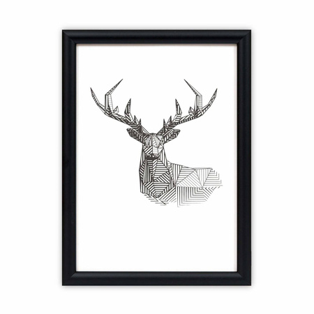 Zestaw czarnych ramek na 8 zdjęć HIT 02 GF0009