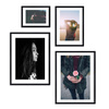 Zestaw czarnych ramek na 4 zdjęć PRESTO 2 GF0008