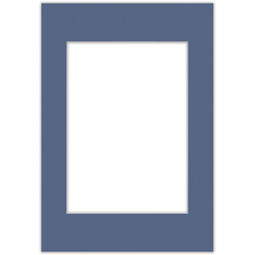 Passe partout 70x100 (50x70) NIEBIESKIE BLUE - LUCA Q5402