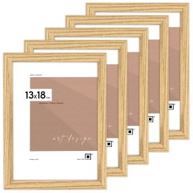 Pakiet ramek 5 szt. FDM 02 kolor dębowy 13x18 cm