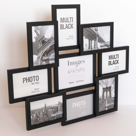 Multirama MULTI BLACK 91 ramka na 9 zdjęć