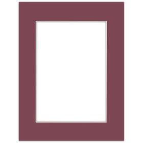 Passe partout 30x40 (20x30) CZERWONE WINE - LUCA Q5707