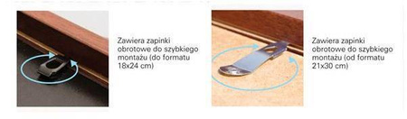 Ramka z passe partout EXPO 4 15x21 cm (10x15cm)