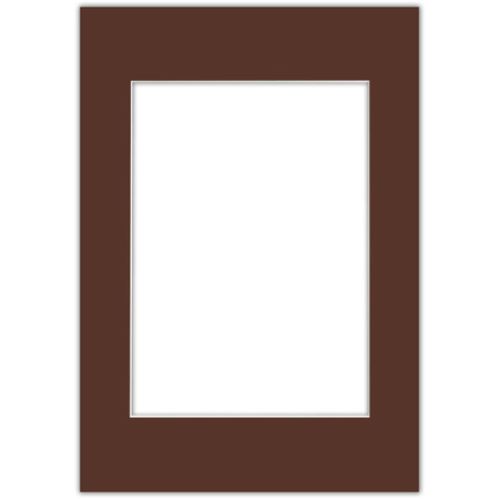 Passe partout 70x100 (60x80) BRĄZOWE CHOCOLATE - LUCA Q5603