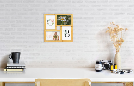 Multirama MULTI NATURAL 41ramka na 4 zdjęcia