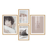 Zestaw naturanych ramek na 4 zdjęć PINIA 00 GF0012