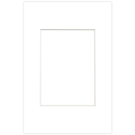 Passe partout 20x30 (13x18) BIAŁY SUPER WHITE LUCA Q5101