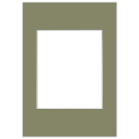 Passe partout 70x100 (50x60) ZIELONE EVERGREEN - LUCA Q5504