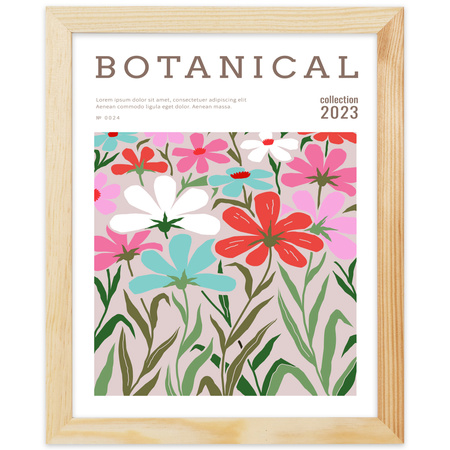 Ramka z drewna surowego RAW 24x30 cm