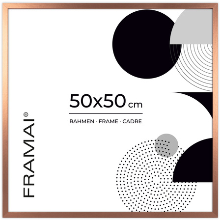Ramka miedziana LUX M 50x50 cm