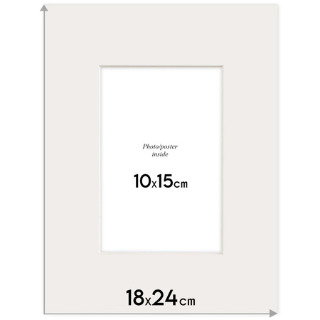 Passe partout 18x24 (10x15) BEŻOWE SUNNY - LUCA Q5207