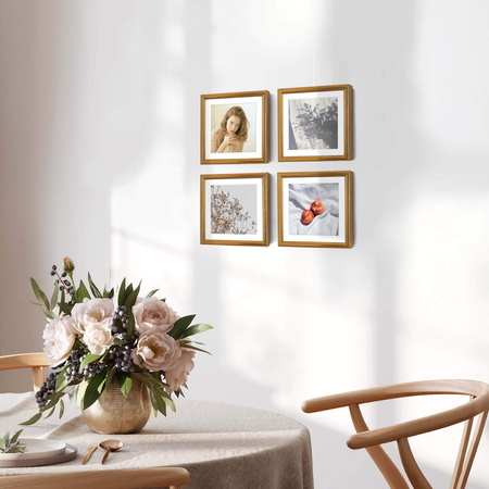 Ramka drewniana DRWA F Z 15x15 cm