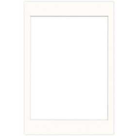 Passe partout 20x30 (18x24) BIAŁY CHALK LUCA Q5103