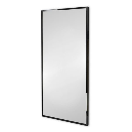 Lustro w ramie czarnej wysoki połysk wiszące LUCA LU-1965