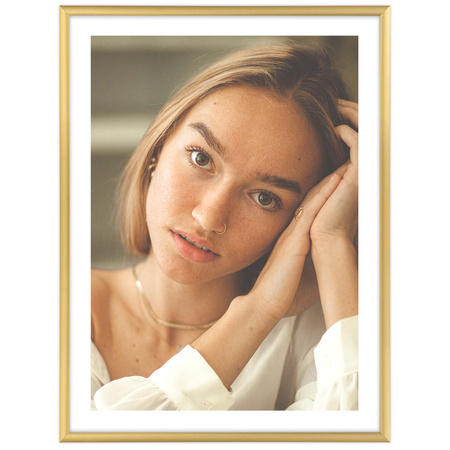 Ramka aluminiowa złota ROYALL 29,7X42 cm