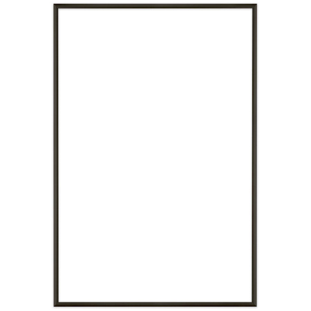 Ramka aluminiowa czarna ROYALL 40x60 cm