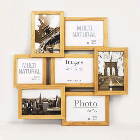 Multirama MULTI NATURAL 72 ramka na 7 zdjęć