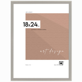 Ramka aluminiowa srebrna ROYALL 18x24 cm