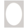 Passe partout 15x21 (13x18) OWAL SZARY - STONE - LUCA Q5304