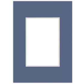 Passe partout 15x21 (9x13) NIEBIESKIE BLUE - LUCA Q5402