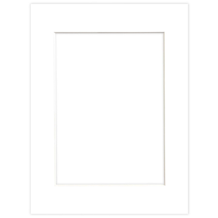 Passe partout 18x24 (13x18) BIAŁY SUPER WHITE LUCA Q5101