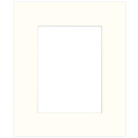 Passe partout 50x60 (30x40) LUCA Q5104 OFF WHITE - BIAŁY