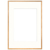 Ramka naturalna HEN PASS 01 z passe-partout – rozmiar 70x100 cm (50x70 cm)