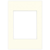 Passe partout 70x100 (50x60) IVORY - KOŚĆ SŁONIOWA LUCA Q5106