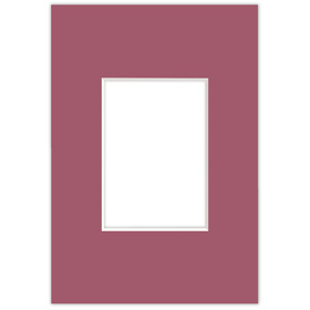 Passe partout 9x13 (5x7) CZERWONE RAPSBERRY - LUCA Q5704