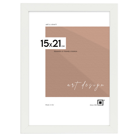 Pakiet 5 szt. białych ramek FDM 1 15x21 cm