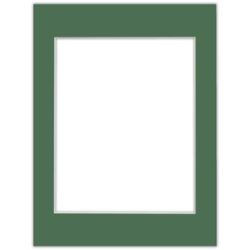 Passe partout 30x40 (24x30) ZIELONE MALACHITE - LUCA Q5506