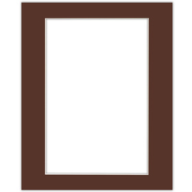 Passe partout 28x35 (20x30) BRĄZOWE CHOCOLATE - LUCA Q5603