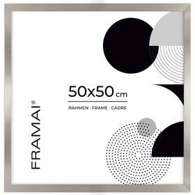 Ramka srebrna HEN S 50x50 cm