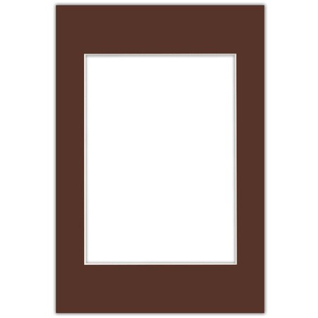 Passe partout 20x30 (15x21) BRĄZOWE CHOCOLATE - LUCA Q5603