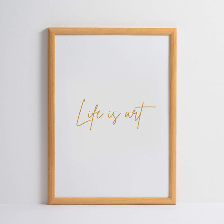 Ramka drewniana EKO 0N 21x30 cm