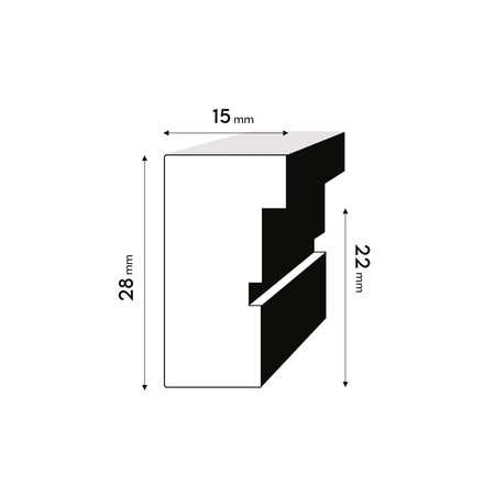 Ramka z passe partout EXPO 1 15x21 cm (10x15cm)