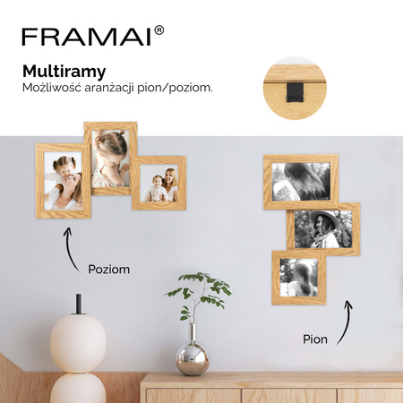 Multirama MULTI HEN 01 ramka na 3 zdjęcia