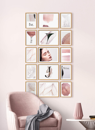 Zestaw naturanych ramek na 15 zdjęć PINIA 00 GF0029