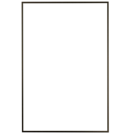 Ramka aluminiowa czarna ROYALL 62x93 cm