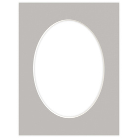 Passe partout 18x24 (13x18) OWAL SZARY - STORM - LUCA Q5305