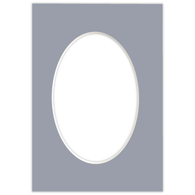 Passe partout 15x21 (10x15) OWAL- BŁĘKITNE SKY - LUCA Q5401