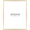 Ramka aluminiowa złota QAL 40x50 cm