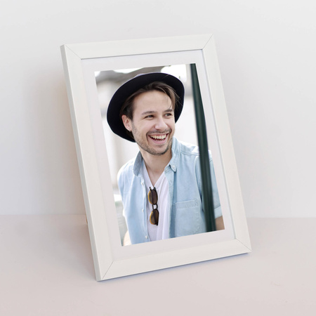 Biała ramka FOR 1 - 21x29,7 cm