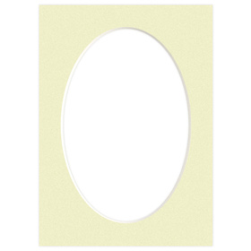 Passe partout 13x18 (10x15)  OWAL ZIELONE PISTACJOWE - LUCA Q5502