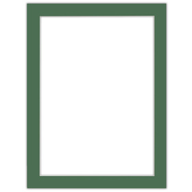 Passe partout  60x80 (50x70) ZIELONE MALACHITE - LUCA Q5506