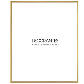 Ramka aluminiowa złota QAL 50x60 cm