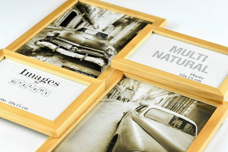 Multirama MULTI NATURAL 44 ramka na 4 zdjęcia