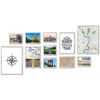 Zestaw srebrnych ramek na 11 zdjęć PRESTO S GF0005