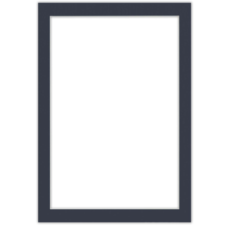 Passe partout 70x100 (60x90) GRANATOWE NAVY - LUCA Q5403