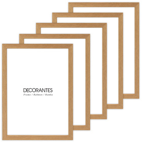Pakiet ramek drewnianych 5 szt. PINIA 00 15x21 cm
